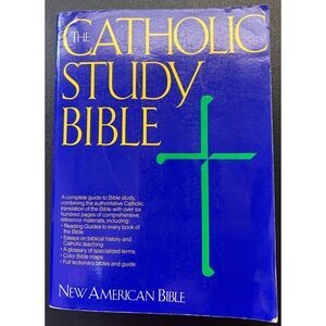 Used The Catholic Study Bible New American Bible Paperback TE6